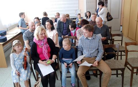 ZUŠ * Houslový koncert třídy pana učitele Martina Čecha