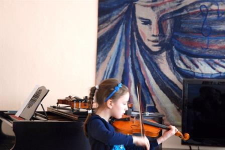 ZUŠ * Houslový koncert třídy pana učitele Martina Čecha