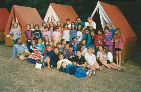 Fotografie ze vzpomínkové výstavy DVACET LET MORÁVKY