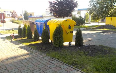 Služby města * Túje ukryjí kontejnery i v ulici Tovární