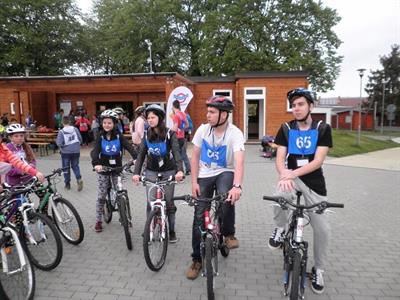 ZŠ * Soutěž Mladých cyklistů v Hustopečích, okrskové kolo