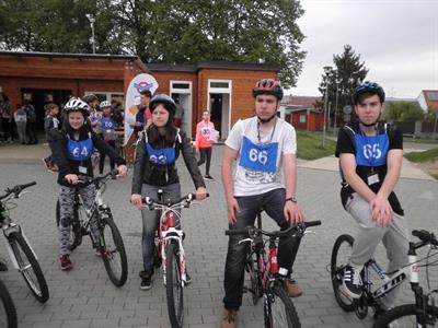 ZŠ * Soutěž Mladých cyklistů v Hustopečích, okrskové kolo