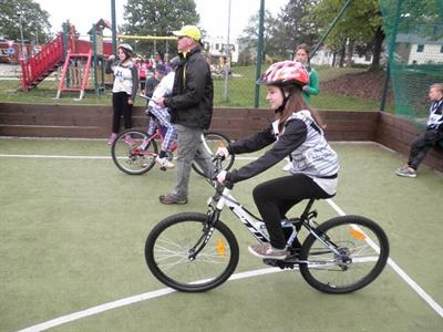 ZŠ * Soutěž Mladých cyklistů v Hustopečích, okrskové kolo