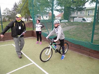ZŠ * Soutěž Mladých cyklistů v Hustopečích, okrskové kolo