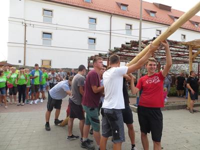 Stavění máje 2017