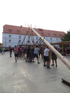 Stavění máje 2017