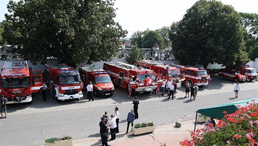 Žehnání nové velkokapacitní CAS