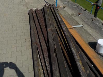 Služby města * Opravy na hřišti TJ Slavoje 