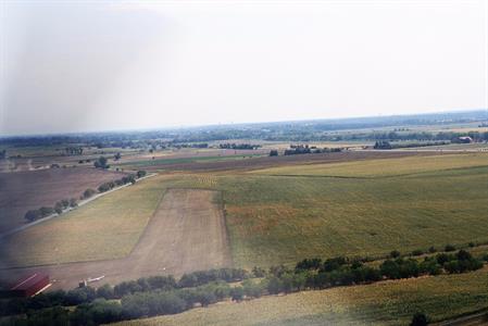 Letecké snímky města Velké Pavlovice