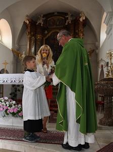 Oslava narozenin faráře Marka Slatinského