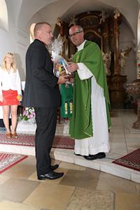 Oslava narozenin faráře Marka Slatinského