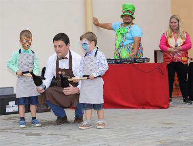 Oslava narozenin faráře Marka Slatinského