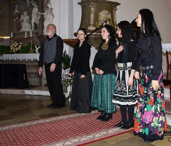 Koncert Štěpána Raka a souboru Chorodia Agiu Georgiu