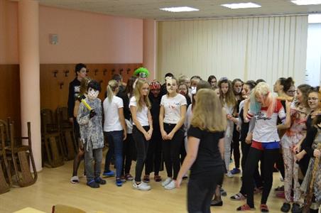 Gymnázium * Halloweenský tematický den