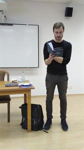 Beseda se spisovatelem Markem Šindelkou