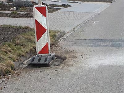 Jarní oprava dešťových uličních vpustí ve městě