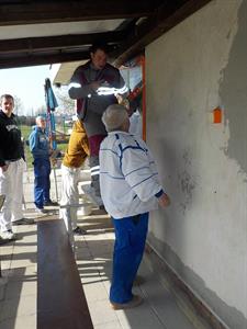 Oprava klubovny Kynologického klubu Velké Pavlovice