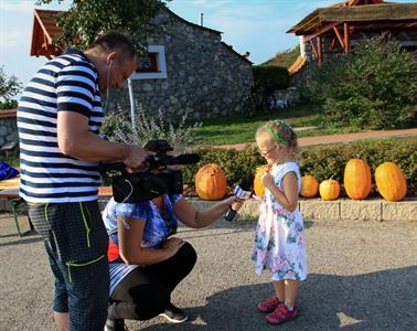 Městská knihovna * VESELÉ DÝŇOBRANÍ pod rozhlednou Slunečná