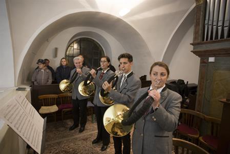 Po roce kostelem opět zněly tóny borlic