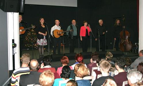 Adventní koncert kapely Spirituál kvintet ve Velkých Pavlovicích 