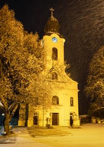 Velké Pavlovice a sněhová nadílka