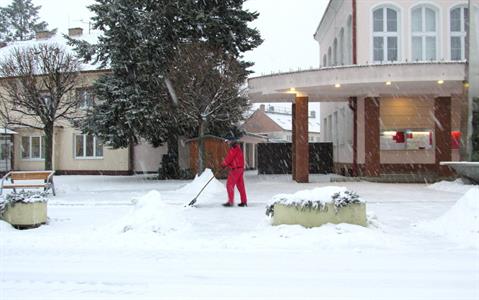 Služby města * Úklid sněhové nadílky