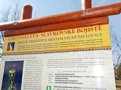 Služby města * Nové odpočinkové místo na cyklotrase LVA - Slavkovské bojiště