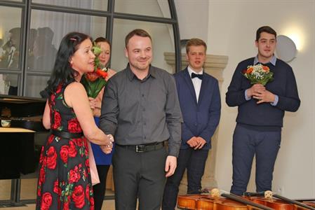 ZUŠ * Absolventský koncert houslisty Karla Kosíka