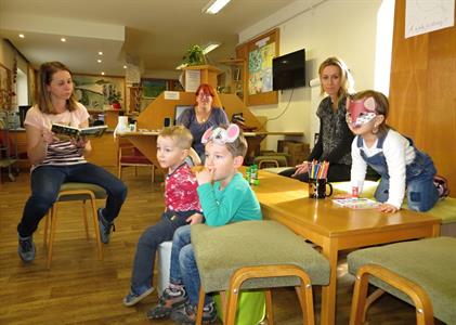 Městská knihovna * Klub RaČte s dětmi s knihou Gruffalo