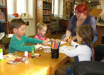 Městská knihovna * Klub RaČte s dětmi s knihou Gruffalo