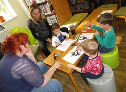 Městská knihovna * Klub RaČte s dětmi s knihou Gruffalo