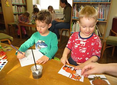 Městská knihovna * Klub RaČte s dětmi s knihou Gruffalo