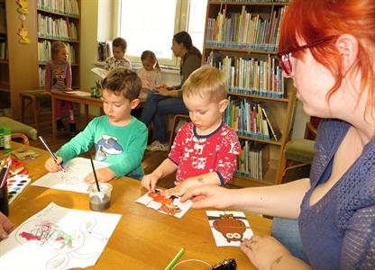 Městská knihovna * Klub RaČte s dětmi s knihou Gruffalo