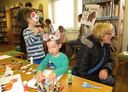 Městská knihovna * Klub RaČte s dětmi s knihou Gruffalo