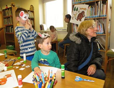 Městská knihovna * Klub RaČte s dětmi s knihou Gruffalo