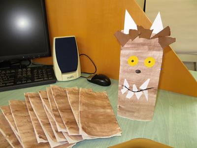 Městská knihovna * Klub RaČte s dětmi s knihou Gruffalo