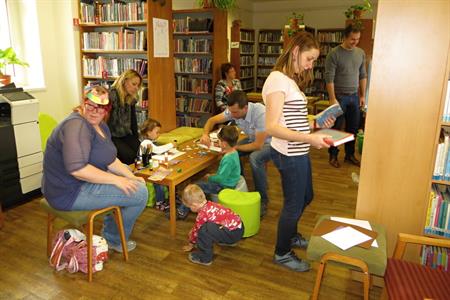 Městská knihovna * Klub RaČte s dětmi s knihou Gruffalo