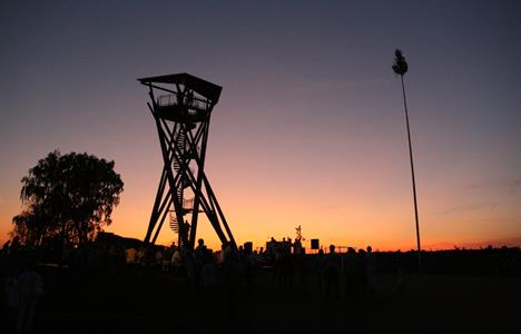 Turistický areál Nad Zahradami s Rozhlednou Slunečná