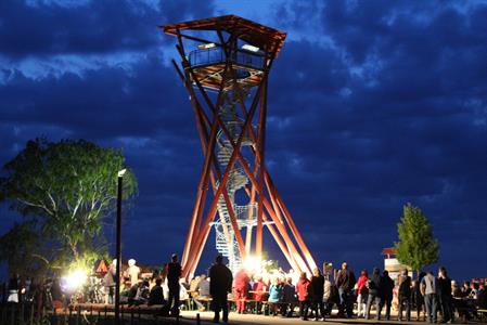 Turistický areál Nad Zahradami s Rozhlednou Slunečná