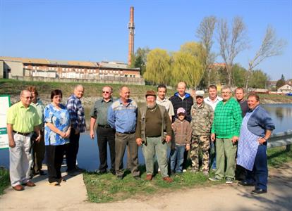 Slavnostní otevření zrevitalizovaného rybníka - rok 2009