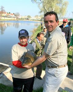 Slavnostní otevření zrevitalizovaného rybníka - rok 2009