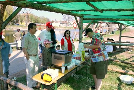 Slavnostní otevření zrevitalizovaného rybníka - rok 2009