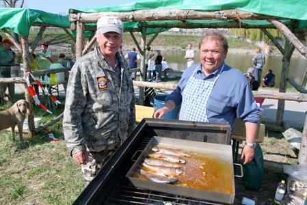 Slavnostní otevření zrevitalizovaného rybníka - rok 2009