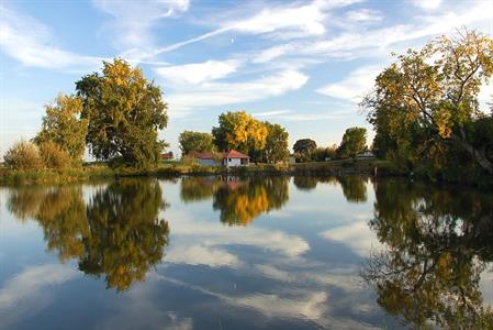 Výstavba rybářské bašty - rok 2009