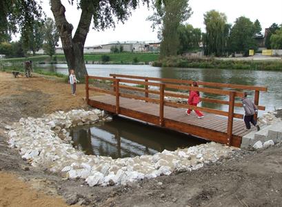 Rybářská bašta u Zámeckého rybníka ve Velkých Pavlovicích