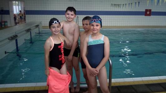 ZŠ * Plavecké závody žáků třetích tříd v Hustopečích
