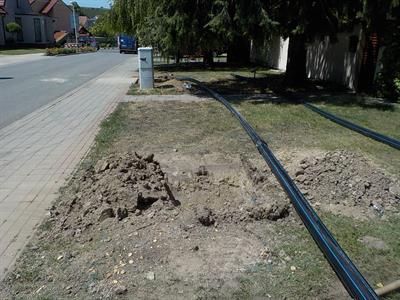 Služby města * Rekonstrukce vodovodního řadu v ul. Herbenova