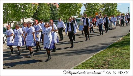 VELKOPAVLOVICKÉ VINOBRANÍ 2019 * 13. a 14. září 2019