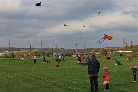 Ekocentrum Trkmanka - Drakiáda na louce u rybníka 2019