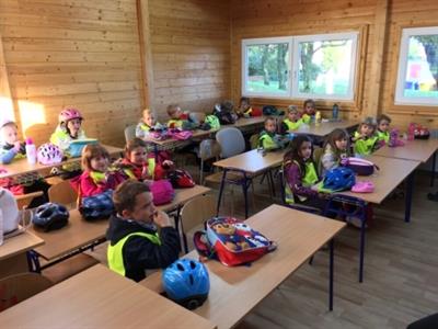 Mateřská škola * Předškoláci na dopravním hřišti v Hustopečích